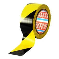 Floor & Lane Mark Tape Black/Yellow 50mm X 33m