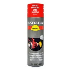Hard Hat Topcoat High-Gloss 2165 RAL3000 Bright Red 500ML