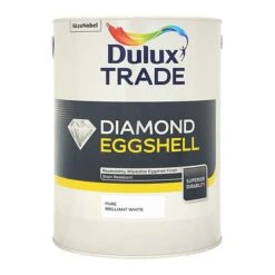 Diamond Eggshell Pure Brilliant White 5L