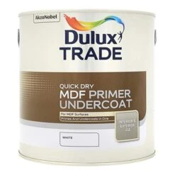 Quick Dry MDF Primer Undercoat White 2.5L