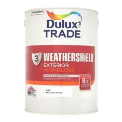 Weathershield Exterior High Gloss Pure Brilliant White 5L