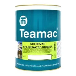 Chlorvar Chlorinated Rubber Paint Black 5L