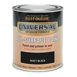 Universal All Surface Matt Black 750ML