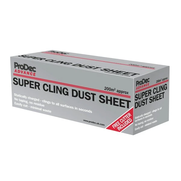 Super Cling Dust Sheet 1 Super Cling Dust Sheet