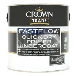 Fastflow Quick Dry Primer Undercoat Charcoal Grey (Ready Mixed) 2.5L
