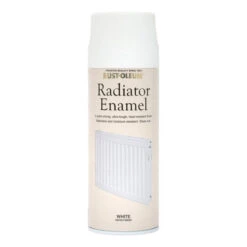 Radiator Enamel Satin White 400ML
