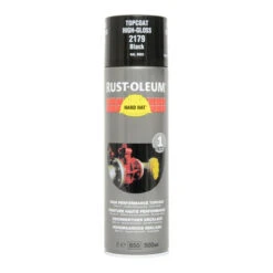 Hard Hat Topcoat High-Gloss 2179 RAL9005 Black 500ML