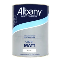 Vinyl Matt Black 00E53 (Ready Mixed) 5L