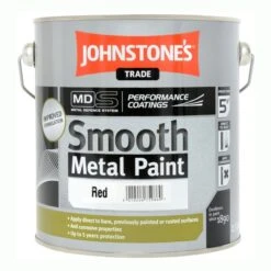 Smooth Metal Paint Red (Ready Mixed) 2.5L