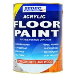 Acrylic Floor Paint White 5L