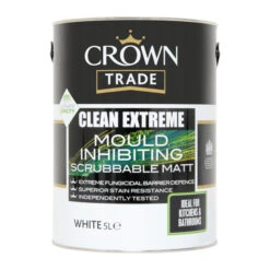 Clean Extreme Mould Inhibiting Scrubbable Matt White 5L
