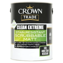Clean Extreme Scrubbable Matt Magnolia (Ready Mixed) 5L