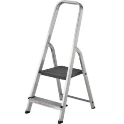 High Handrail Stepladder 2 Tread