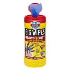 Heavy-Duty Big Wipes 4X4 Tub Of 80