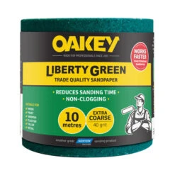 Liberty Green Aluminium Oxide 115mm X 10m P40