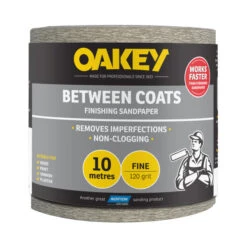 Between Coats Finishing Sandpaper 115mm X 10m P120